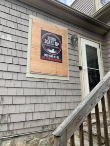 Boston Board Up provides window board up for clients