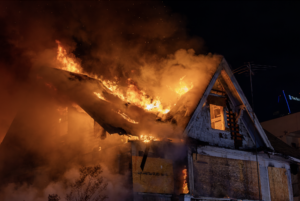 house fire